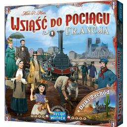 Dodatek do gry rodzinnej Wsiąść do Pociągu 6: