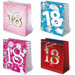 Torebki Ozdobne T-8L Set 24 Osiemnastka 10 Sztuk