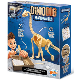 Szkielet dinozaura do odkopania i złożenia Brachiozaur Mały