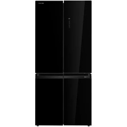 Lodówka Sbs Toshiba GR-RF677WI-PGJ(22) Nofrost Czarne Szkło| Frenchdoor