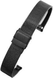 Bransoleta - siatka PACIFIC - PVD Black -