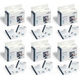 Chusteczki suche nawilżane czyszczenia ekranów x6