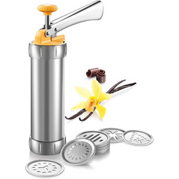 Tescoma Maszynka do robienia ciastek/dekorowanie ciast, metalowa dekoracja,