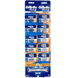 GILLETTE Blue 3 Comfort maszynka do golenia 10szt
