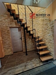 Schody modułowe DUDA model Mix 01 L-90 12