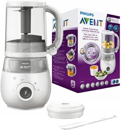 Blender Parowar Philips Avent SCF883/01 Biały Podgrzewanie Rozmrażanie