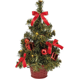 Idena 8582154 dekoracyjna choinka z 20 diodami LED