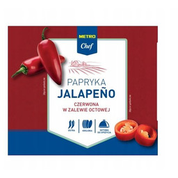METRO Chef Papryka jalapeno czerwona w zalewie octowej