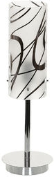 Italux lampa stołowa Halo MTM1850-1 chrom szkło