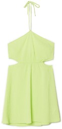 Cropp - Lekka sukienka mini - Zielony