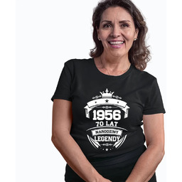 1956 Narodziny legendy 70 lat - damska koszulka