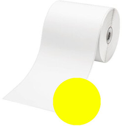 Brother RD-S01E2Y, 102mm x 42,8m, żółty, termoczułe etykiety