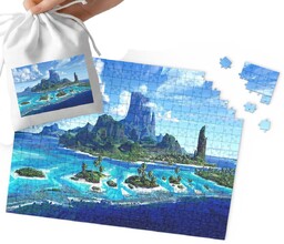 Puzzle - Vaiana Wzory Z Bajek I Gier