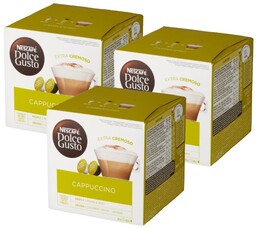ZESTAW Kapsułki Nescafé Dolce Gusto Cappuccino 3x16 sztuk