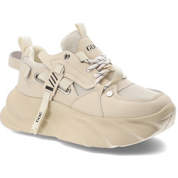 Sneakersy damskie GOE, cholewka ze skóry ekologicznej