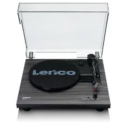 Lenco LS-10BK Półautomatyczny Napęd paskowy Czarny Gramofon