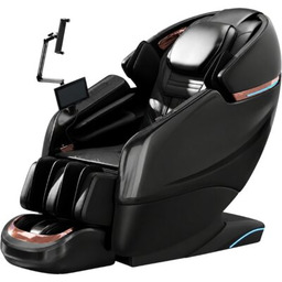 EXTRALINK Fotel masujący 3D Zero Gravity SL-Track Czarno-różowy