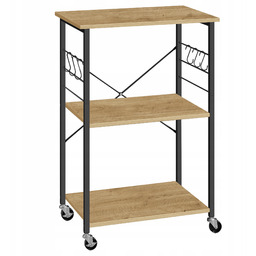 Szafka na Kółach Stolik Wózek kuchenny pomocniczy Loft