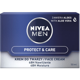 Nivea, Men Protect & Care intensywnie nawilżający krem