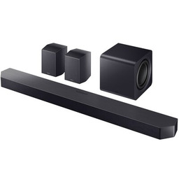 SAMSUNG Soundbar HW-Q990F EN Czarny 11.1.4-kanałowy, Bezprzewodowy Subwoofer,