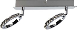 Kinkiet Carrara spot 2xLED chrom LP-1864/2W - Light