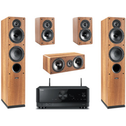 Kino domowe YAMAHA MusicCast RX-V4A Czarny + Indiana