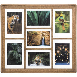 Atmosphera Multirama drewniana ELIOTT, 7 x 10 x