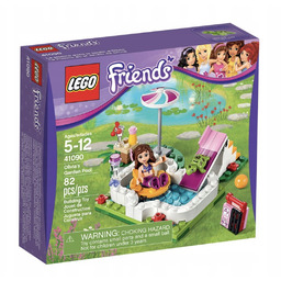 Nowe Lego 41090 Friends Ogrodowy basen Olivii