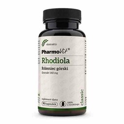 PHARMOVIT RHODIOLA (RÓŻENIEC GÓRSKI EKSTRAKT 140 mg) 90