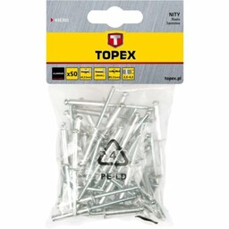 TOPEX Nity aluminiowe 43E301 3.2 x 8 mm