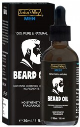 Naturalny Olejek do Pielęgnacji Brody, Indus Valley, 30ml