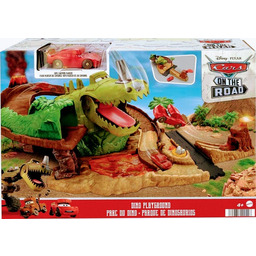 Auta w trasie Cars Tor Dinoprzygoda Zestaw Zygzak