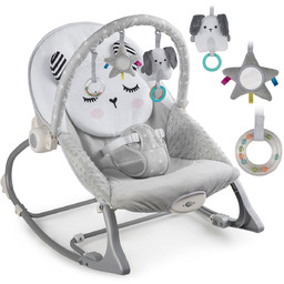 Multifunkcyjny leżaczek bujaczek dla niemowląt, Nukido, kołyska