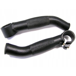 Rogi Rowerowe Do Kierownicy Długie Czarne Aluminiu