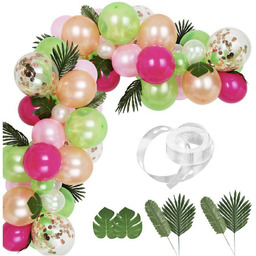 Zestaw balonów do girlandy balonowej hawajski - 83