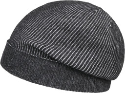 Czapka z Sukna Welnianego by Barascon, antracytowy, One
