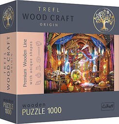 Trefl, Puzzle Wood Craft Czarodziejska komnata, 1000 el.
