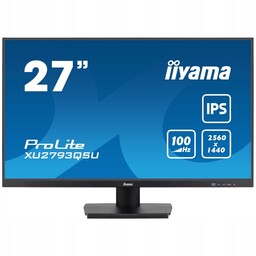 Monitor 27" Iiyama XU2793QSU-B7 Ips 2560x1440 (wqhd) 100Hz