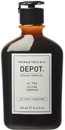 Depot 104 Srebrny szampon do włosów siwych