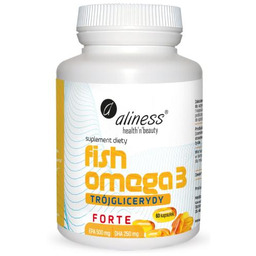ALINESS Fish Omega 3 Forte Trójglicerydy, 60 kaps.