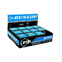 Piłka do squasha Dunlop Intro zestaw 12 sztuk
