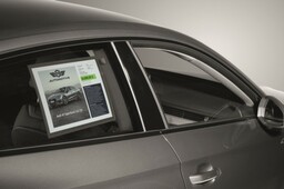 Ramka elektrostatyczna bez kleju (magnetyczna) A4 DURABLE antracytowa