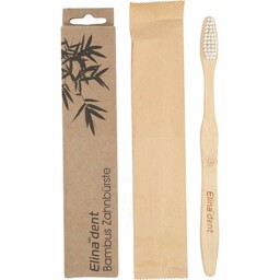 Bambusowa Szczoteczka do Zębów, Elina Bamboo, 1 sztuka