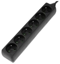Hama Standard 6 gniazd, 1,5m