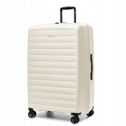 Puccini Walizka Duża Podróżna z Poszerzeniem Polipropylen Biała