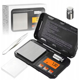 Waga Precyzyjna Laboratoryjna Jubilerska 0.1g 50g RetooMiligramowa LCD