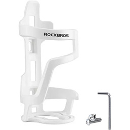 Uchwyt na bidon Rockbros 31210012002 rowerowy - biały