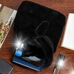 Plecak plecaczek skórzany włoski damski mały trójkąt skóra