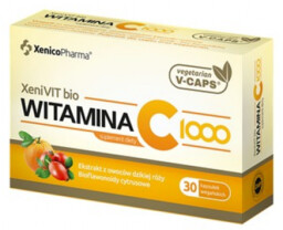 XeniVIT bio Witamina C 1000, 30 kaps.