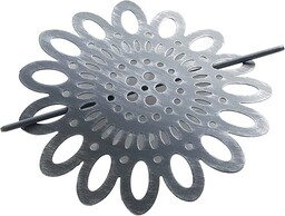 Miękki uchwyt na broszka (0) 17,5 cm metal